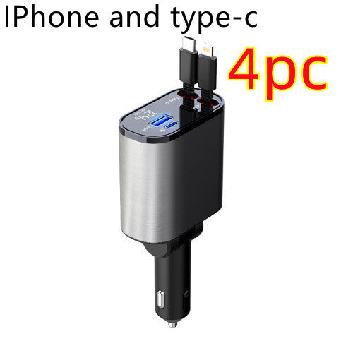 100W Super Fast Charging Car Adapter