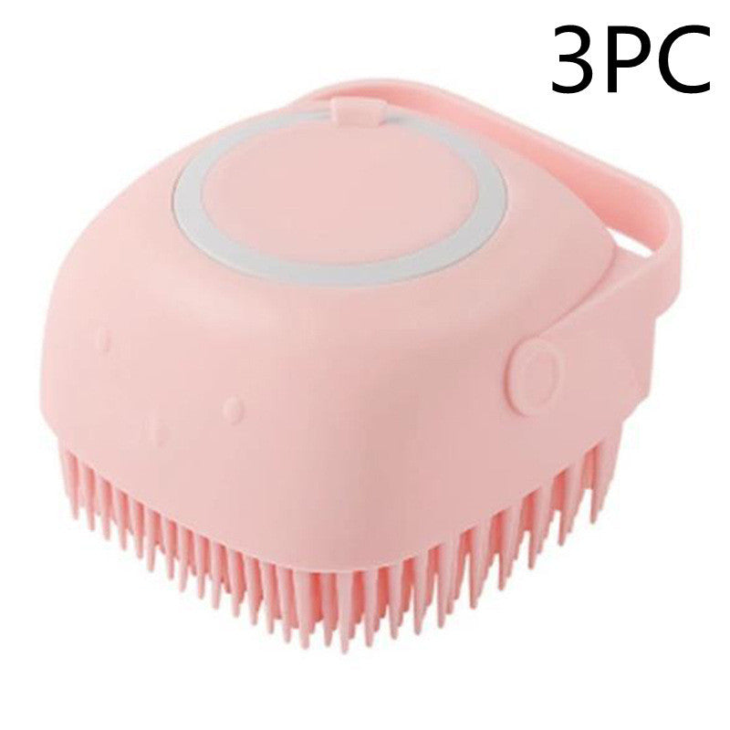 Silicone Bath Massage Gloves for Pets