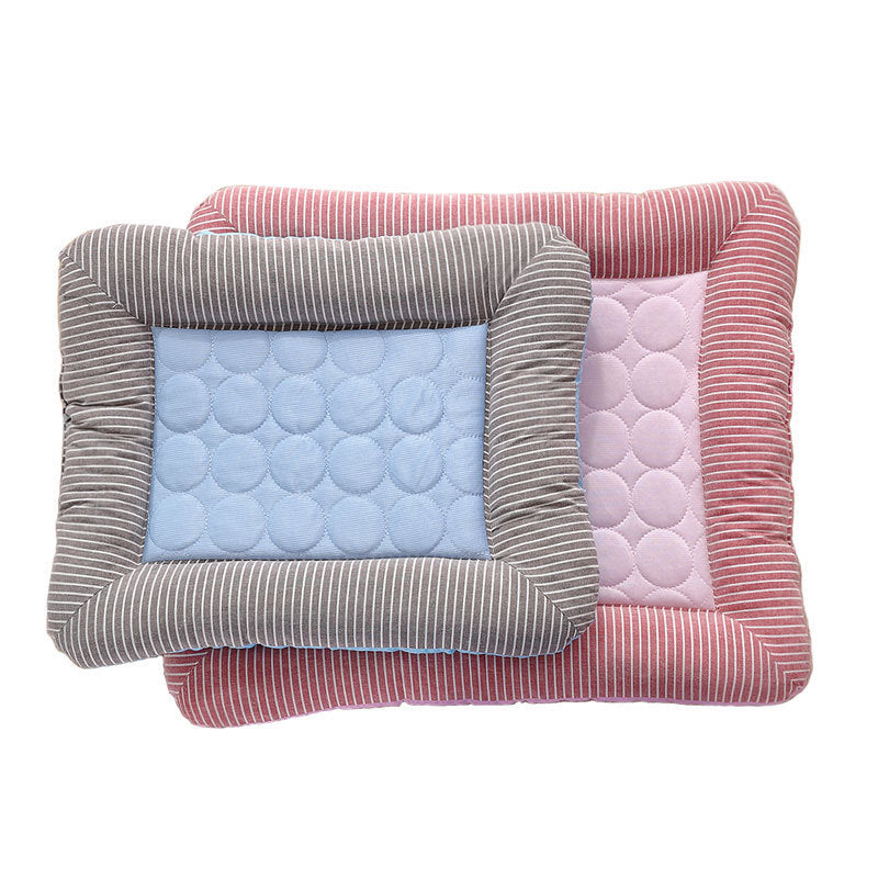 Breathable Ice Silk Pet Cooling Bed