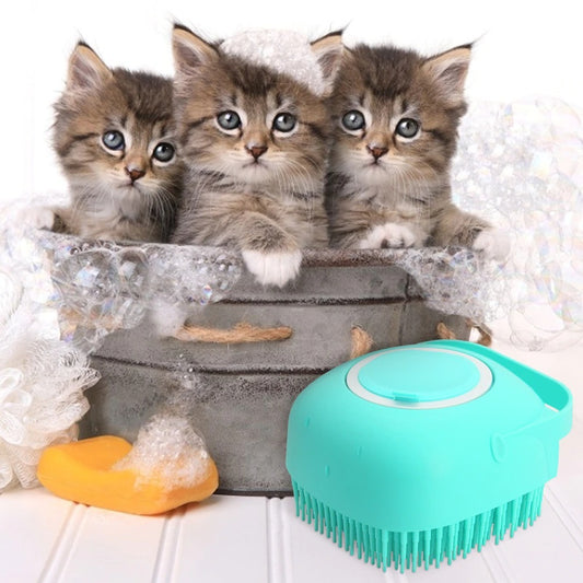 Silicon Pet Grooming Scrubber