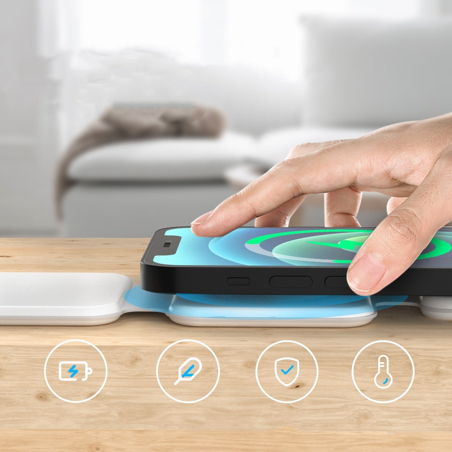 3-in-1 Foldable Wireless Charger