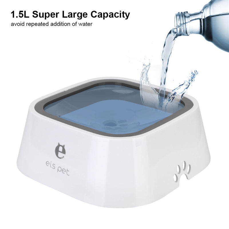 1.5L Anti Spill Pet Water Bowl