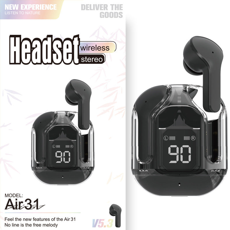 ENC Noise Reduction Transparent Bluetooth Earbuds