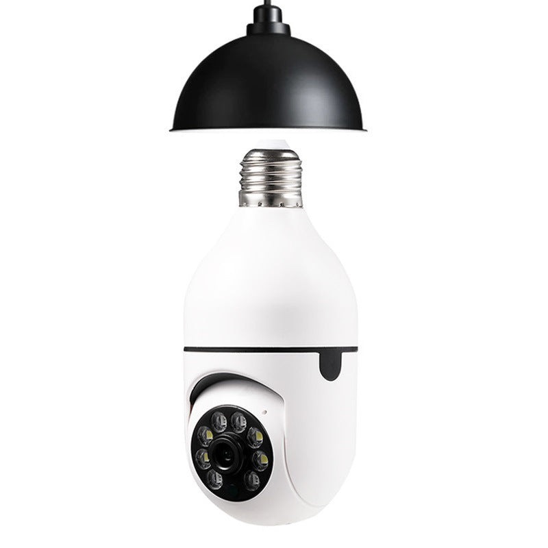 5G WiFi CAMERA 1080P Bulb 4X Zoom Alarm Monitor