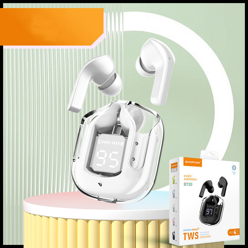ENC Noise Reduction Transparent Bluetooth Earbuds