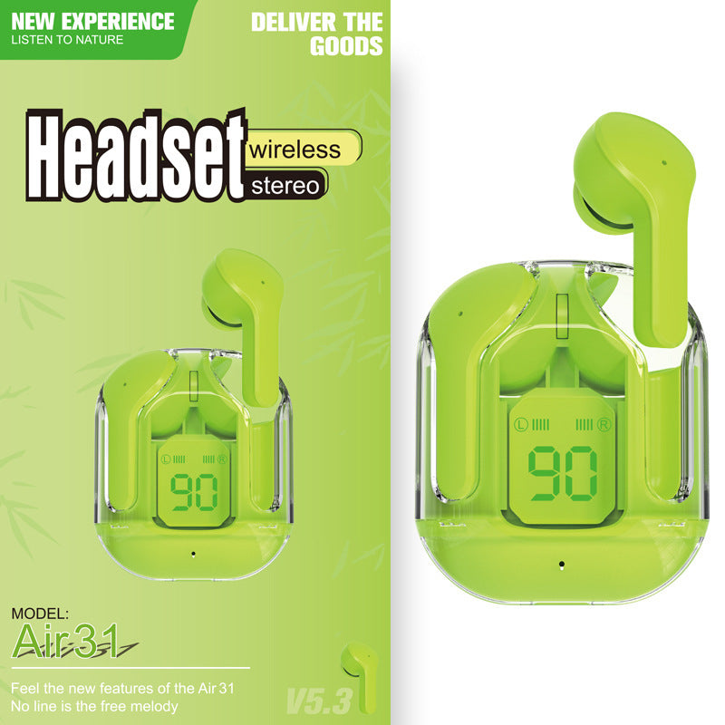 ENC Noise Reduction Transparent Bluetooth Earbuds