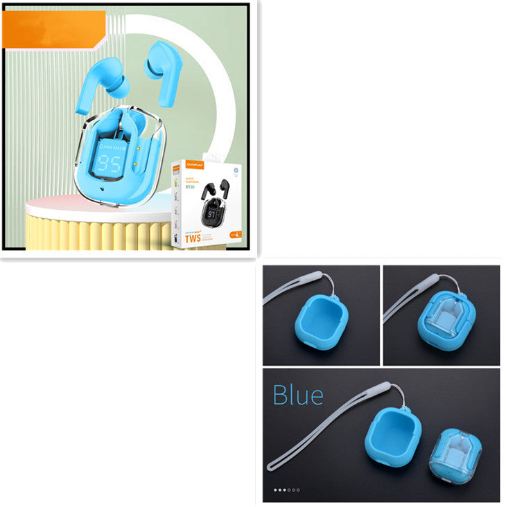 ENC Noise Reduction Transparent Bluetooth Earbuds