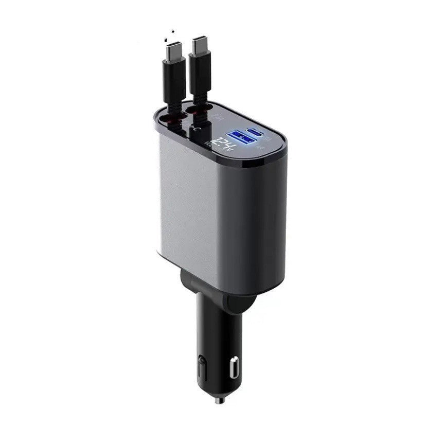 100W Super Fast Charging Car Adapter