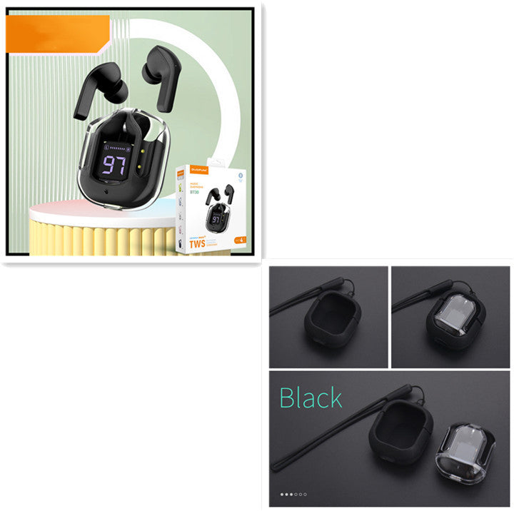 ENC Noise Reduction Transparent Bluetooth Earbuds