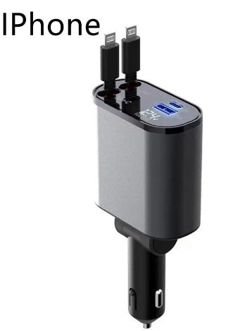 100W Super Fast Charging Car Adapter