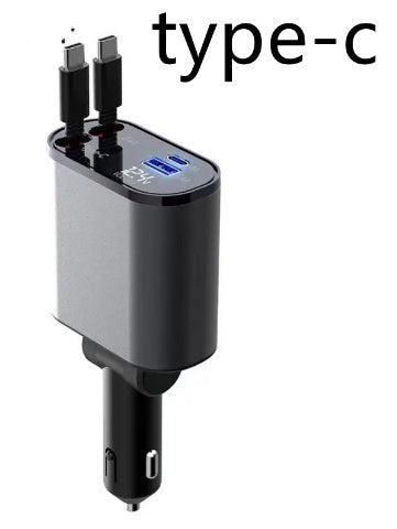 100W Super Fast Charging Car Adapter