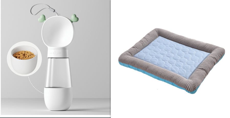 Breathable Ice Silk Pet Cooling Bed