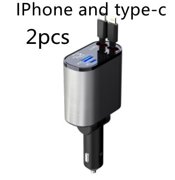 100W Super Fast Charging Car Adapter