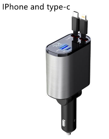 100W Super Fast Charging Car Adapter