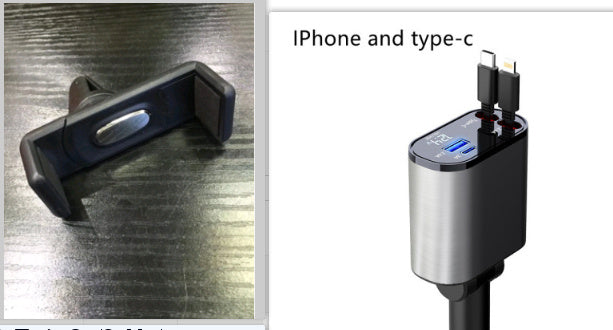 100W Super Fast Charging Car Adapter