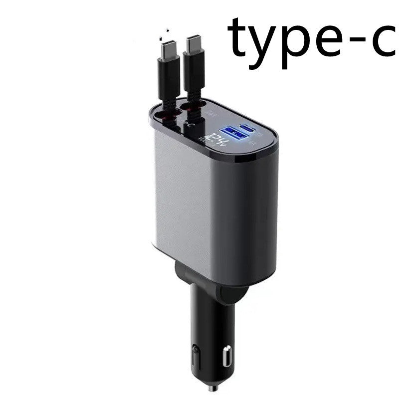 100W Super Fast Charging Car Adapter