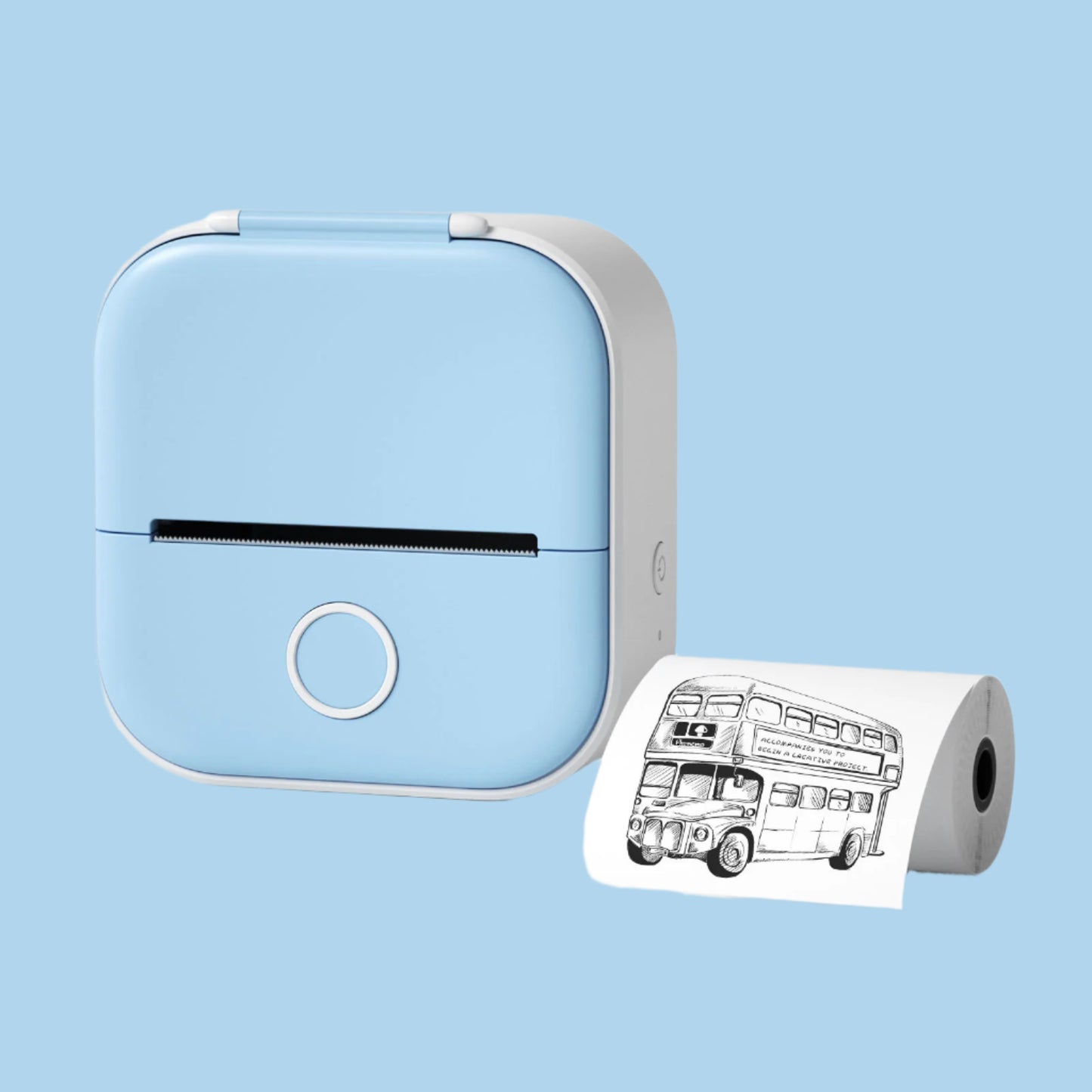 Portable Thermal Label Printer