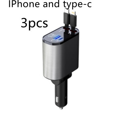 100W Super Fast Charging Car Adapter