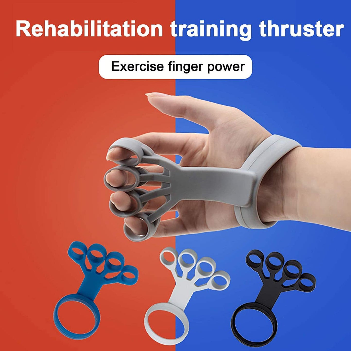 Silicone Finger Grip Strengthener