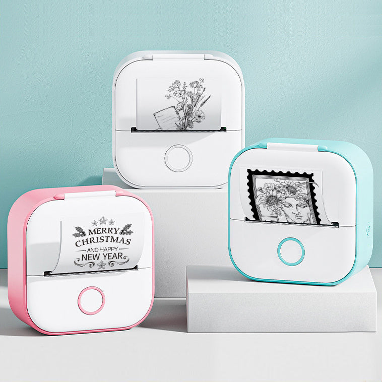 Portable Thermal Label Printer