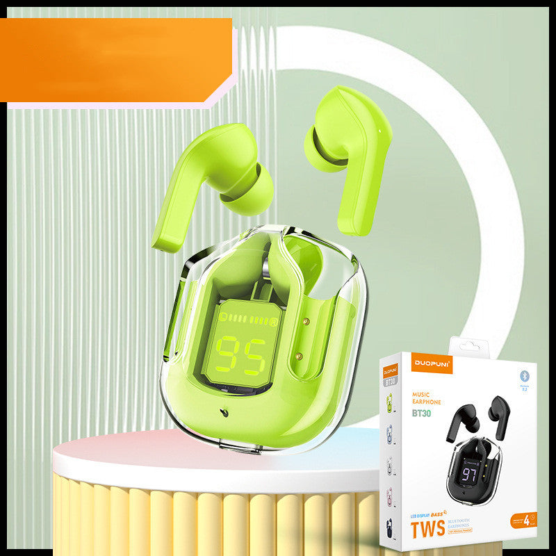 ENC Noise Reduction Transparent Bluetooth Earbuds
