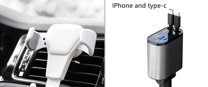 100W Super Fast Charging Car Adapter