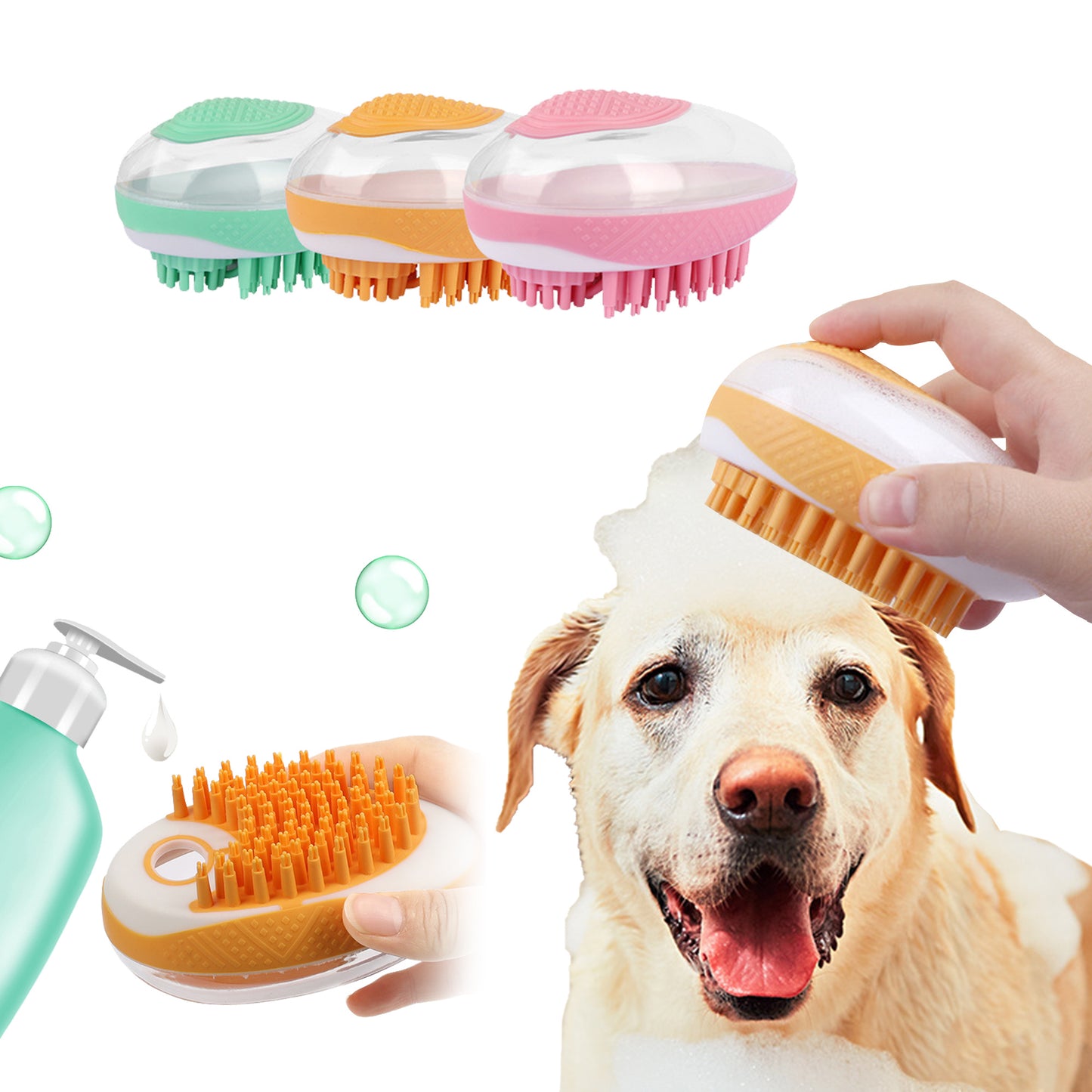 2 In 1 Pet Massage soft Comb