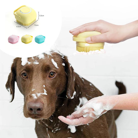 Silicone Bath Massage Gloves for Pets