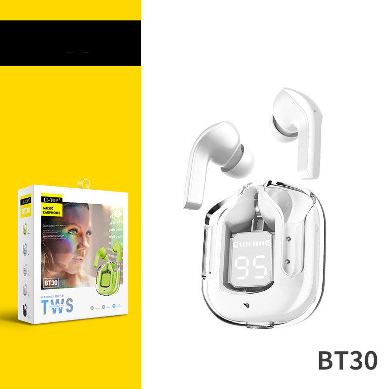 ENC Noise Reduction Transparent Bluetooth Earbuds