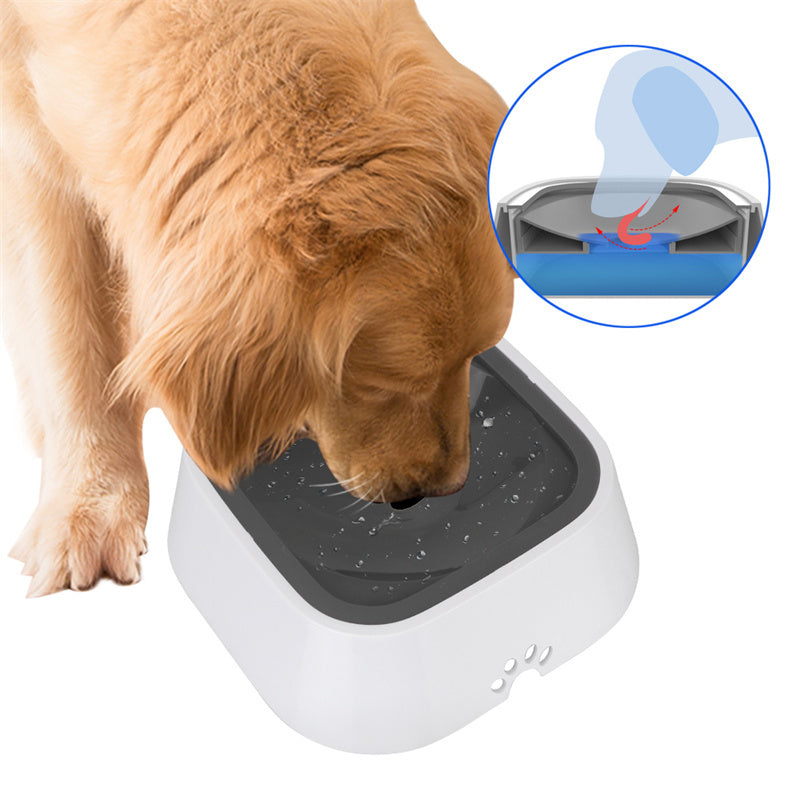 1.5L Anti Spill Pet Water Bowl