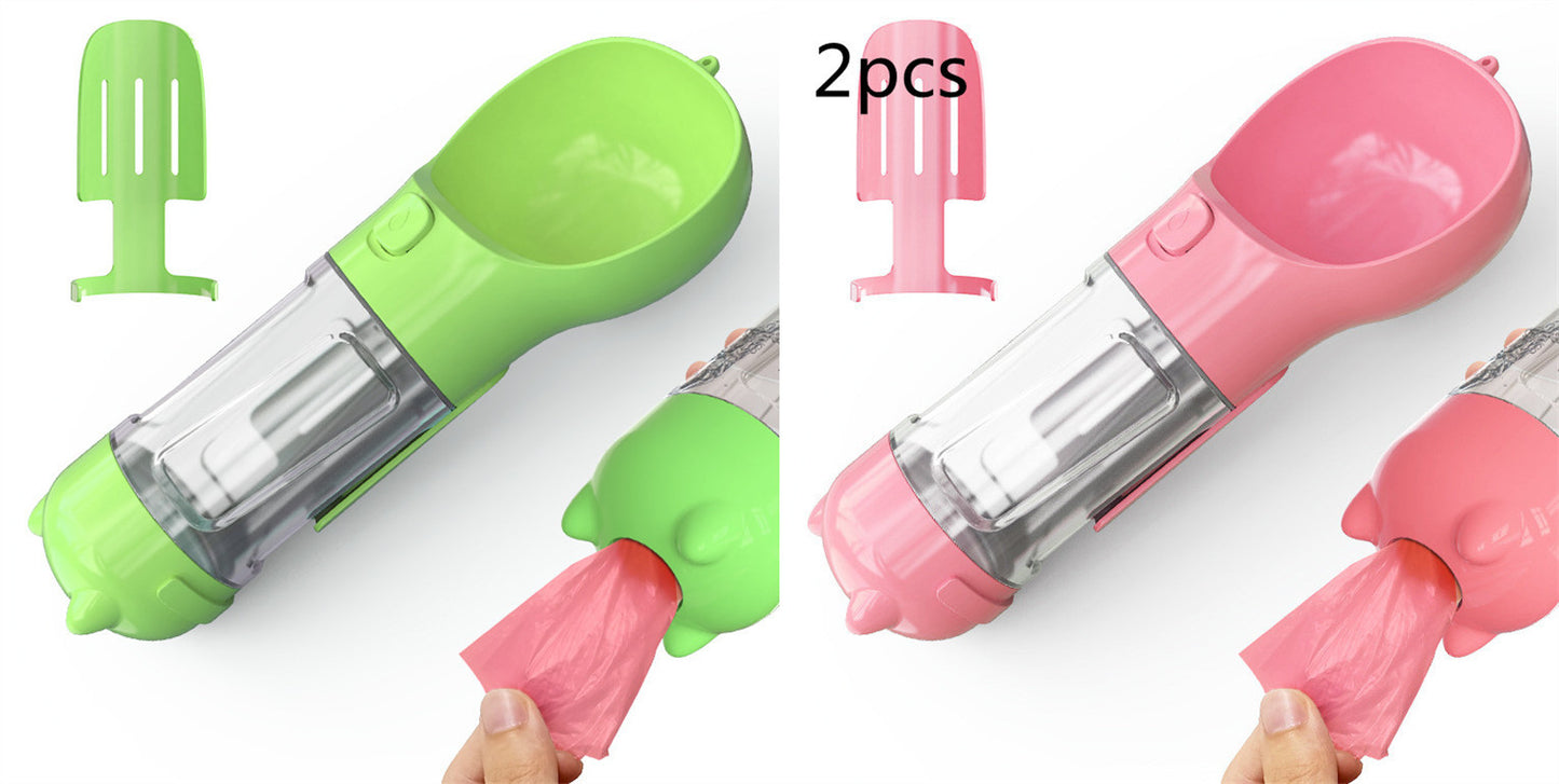 3 In 1 Pet Travel Feeder & Bottle