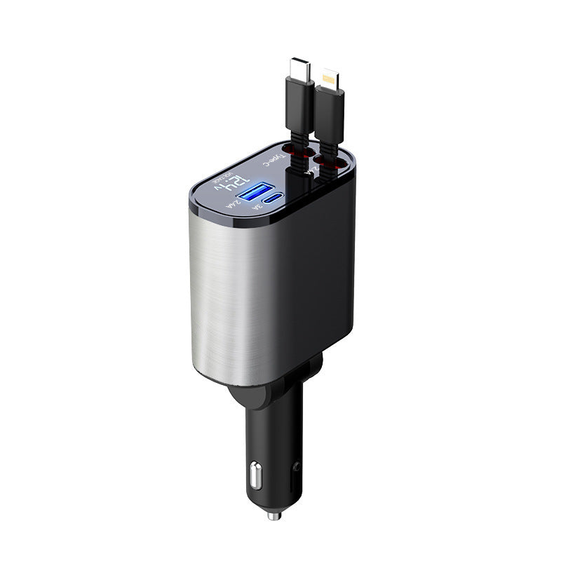 100W Super Fast Charging Car Adapter