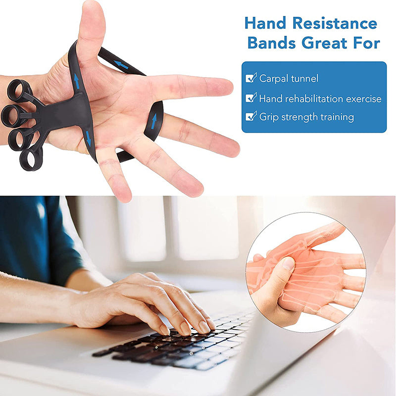 Silicone Finger Grip Strengthener