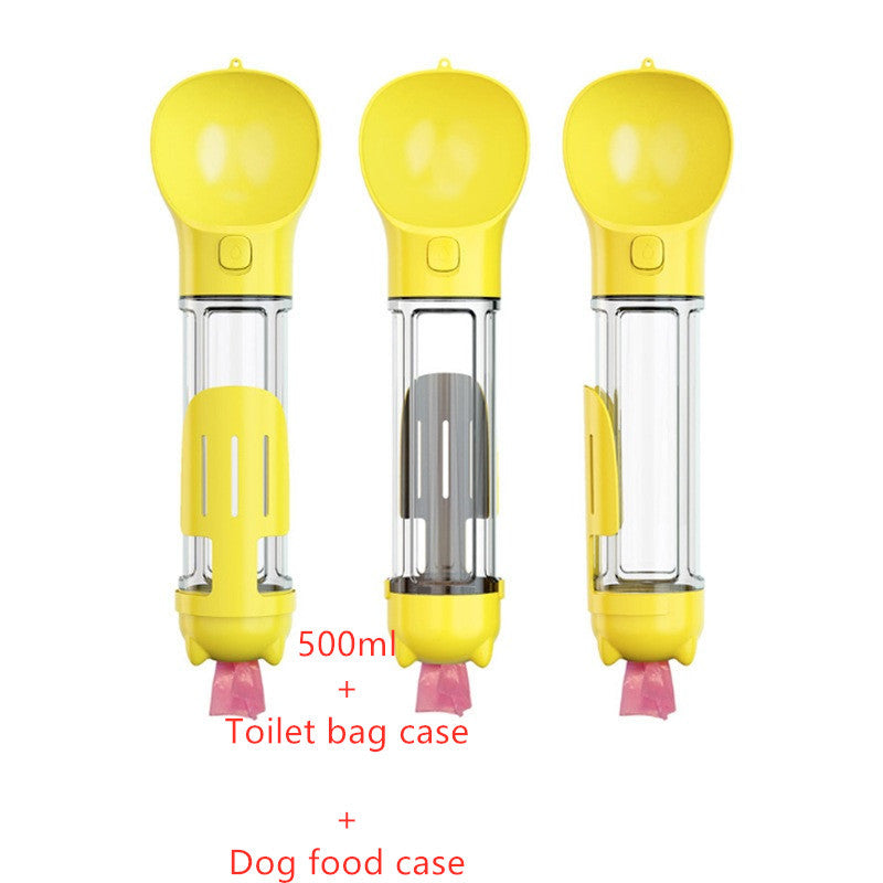3 In 1 Pet Travel Feeder & Bottle