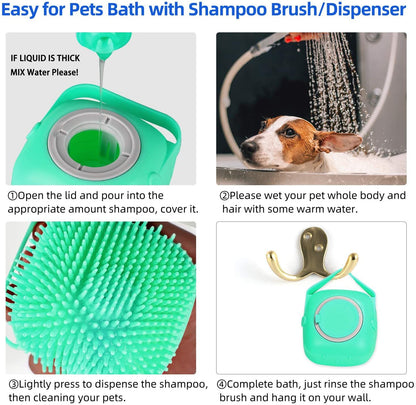 Silicon Pet Grooming Scrubber