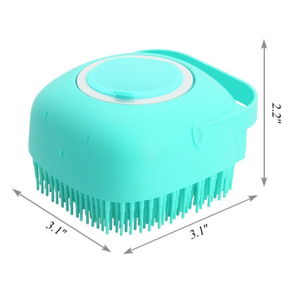 Silicon Pet Grooming Scrubber