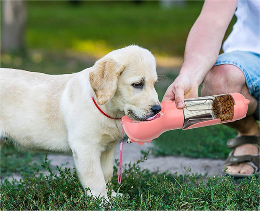 3 In 1 Pet Travel Feeder & Bottle