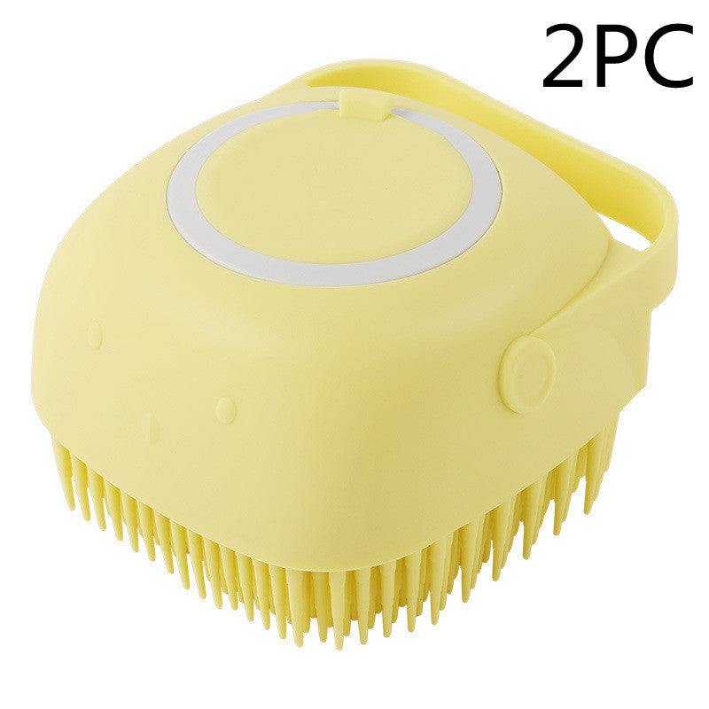 Silicone Bath Massage Gloves for Pets