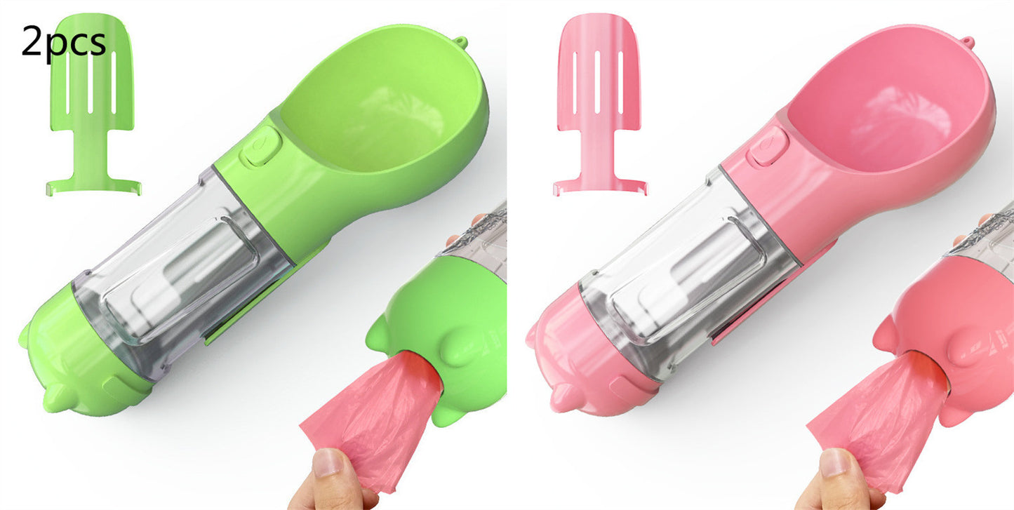 3 In 1 Pet Travel Feeder & Bottle