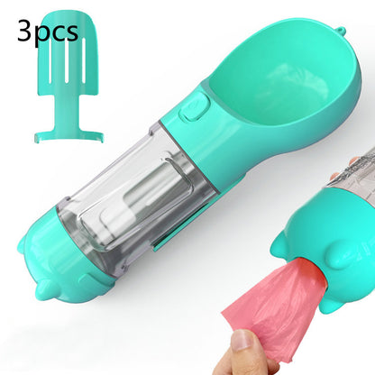 3 In 1 Pet Travel Feeder & Bottle