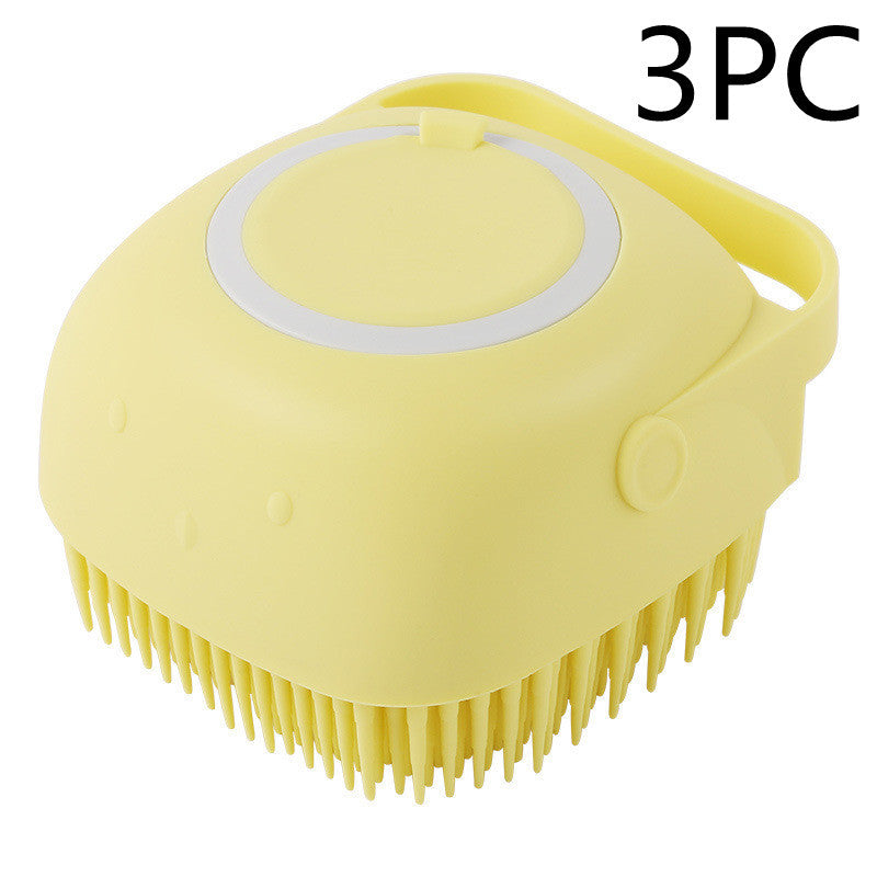 Silicone Bath Massage Gloves for Pets