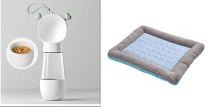 Breathable Ice Silk Pet Cooling Bed
