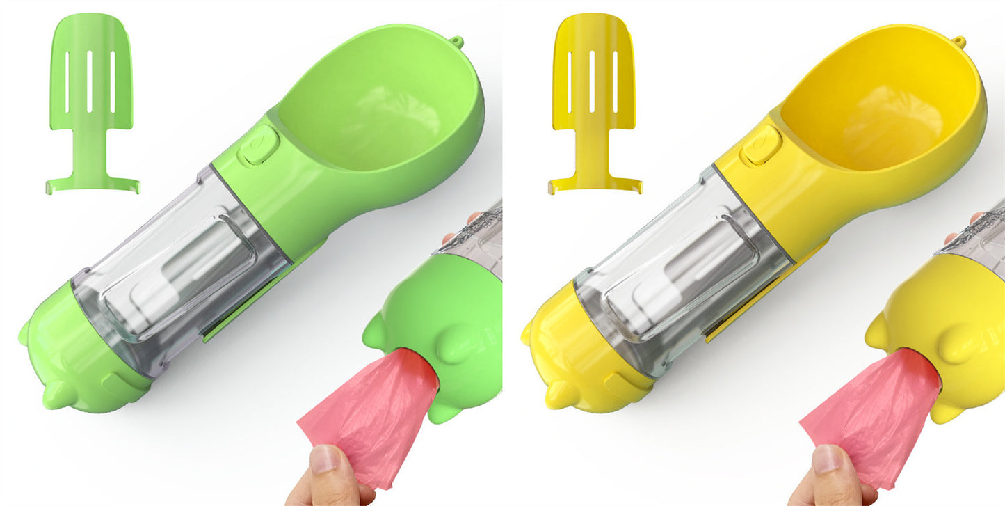 3 In 1 Pet Travel Feeder & Bottle