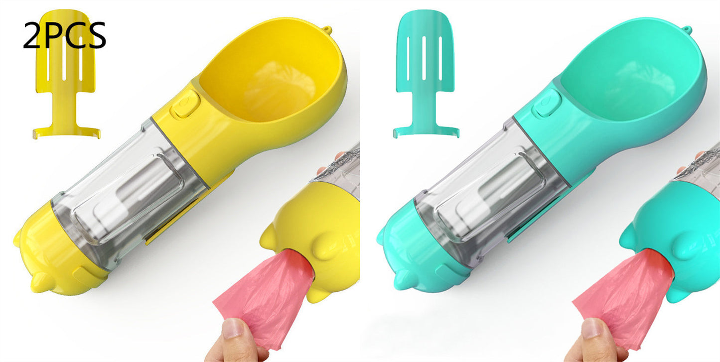3 In 1 Pet Travel Feeder & Bottle