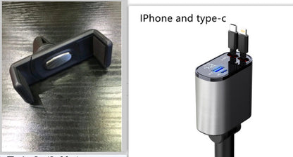 100W Super Fast Charging Car Adapter