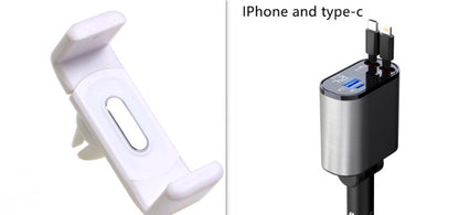 100W Super Fast Charging Car Adapter