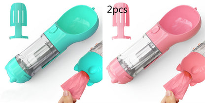 3 In 1 Pet Travel Feeder & Bottle