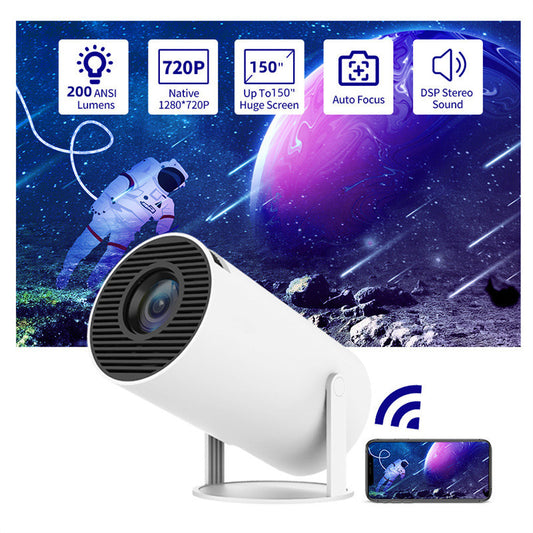 180 Degrees Portable Straight Projector