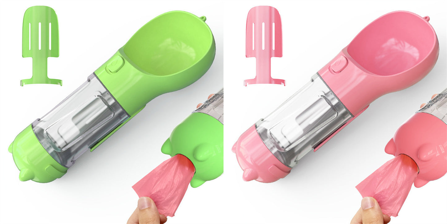 3 In 1 Pet Travel Feeder & Bottle