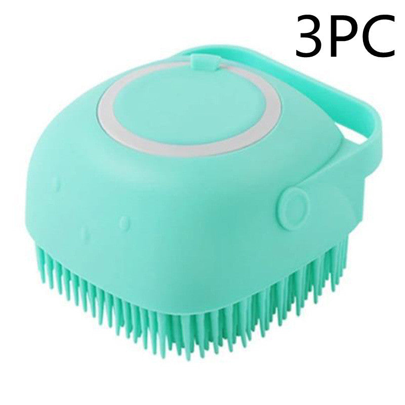 Silicone Bath Massage Gloves for Pets